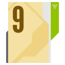 27R 9 : Alphanumeric Folder Icon 9