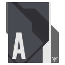 27M A : Alphanumeric Folder Icon A