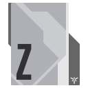 27M Z : Alphanumeric Folder Icon Z
