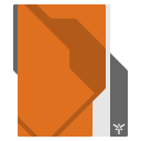 Explorer 27E Skyfare : Orange Color Folder Icon