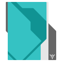 Explorer 27E Saildive : Cyan Color Folder Icon