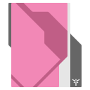 Explorer 27E Neverside : Pink Color Folder Icon